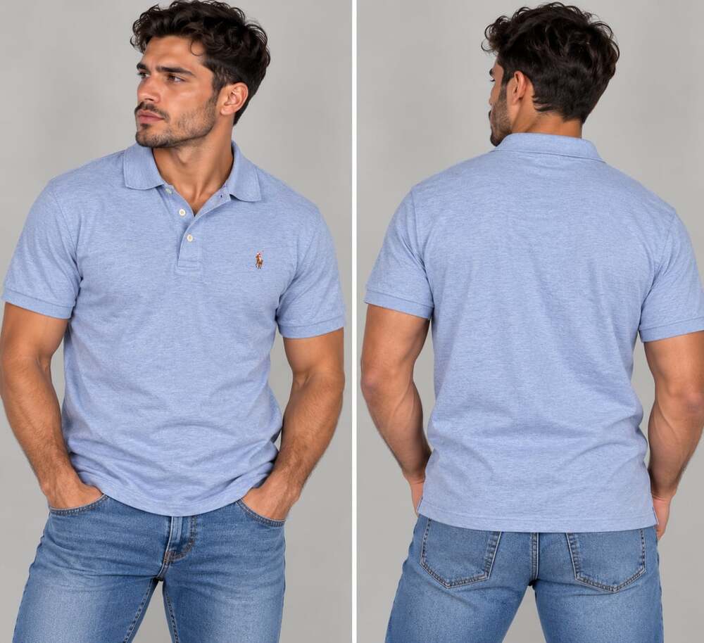 Polo Ralph Lauren Classic Fit Polo Size L Light Blue